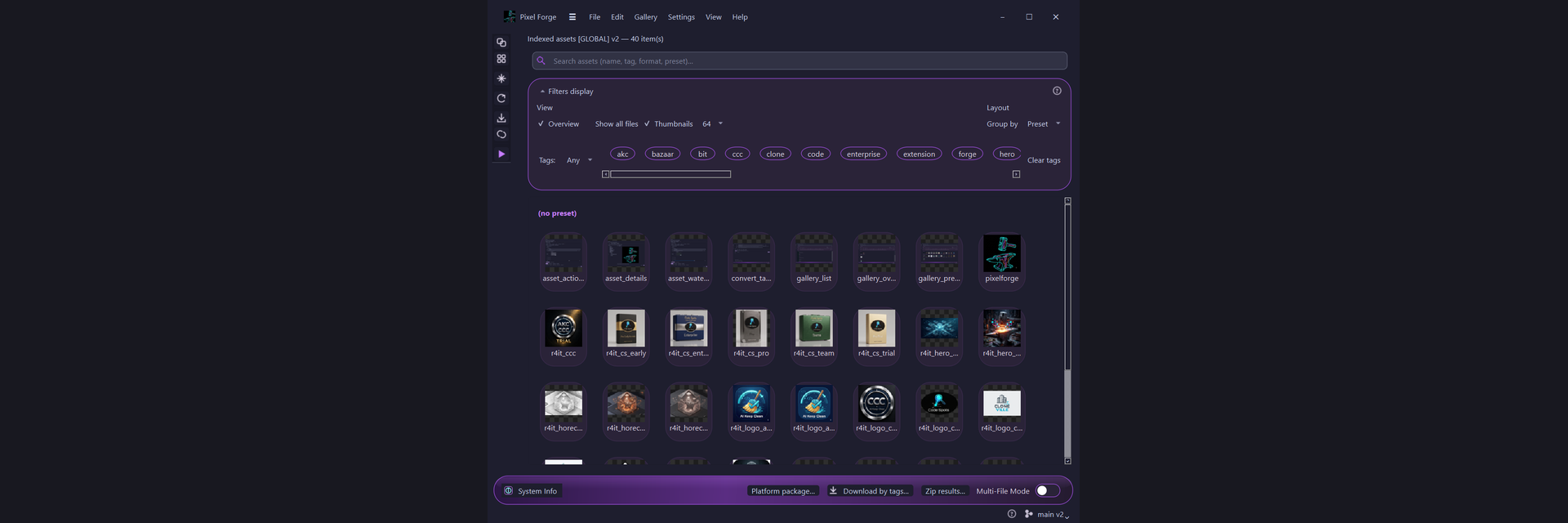 Pixel Forge screenshot