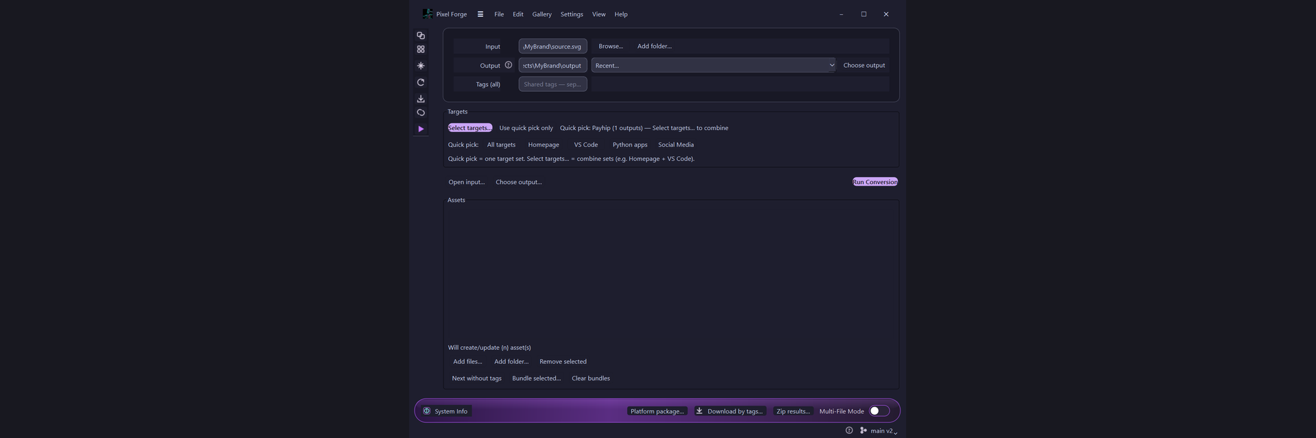 Pixel Forge screenshot