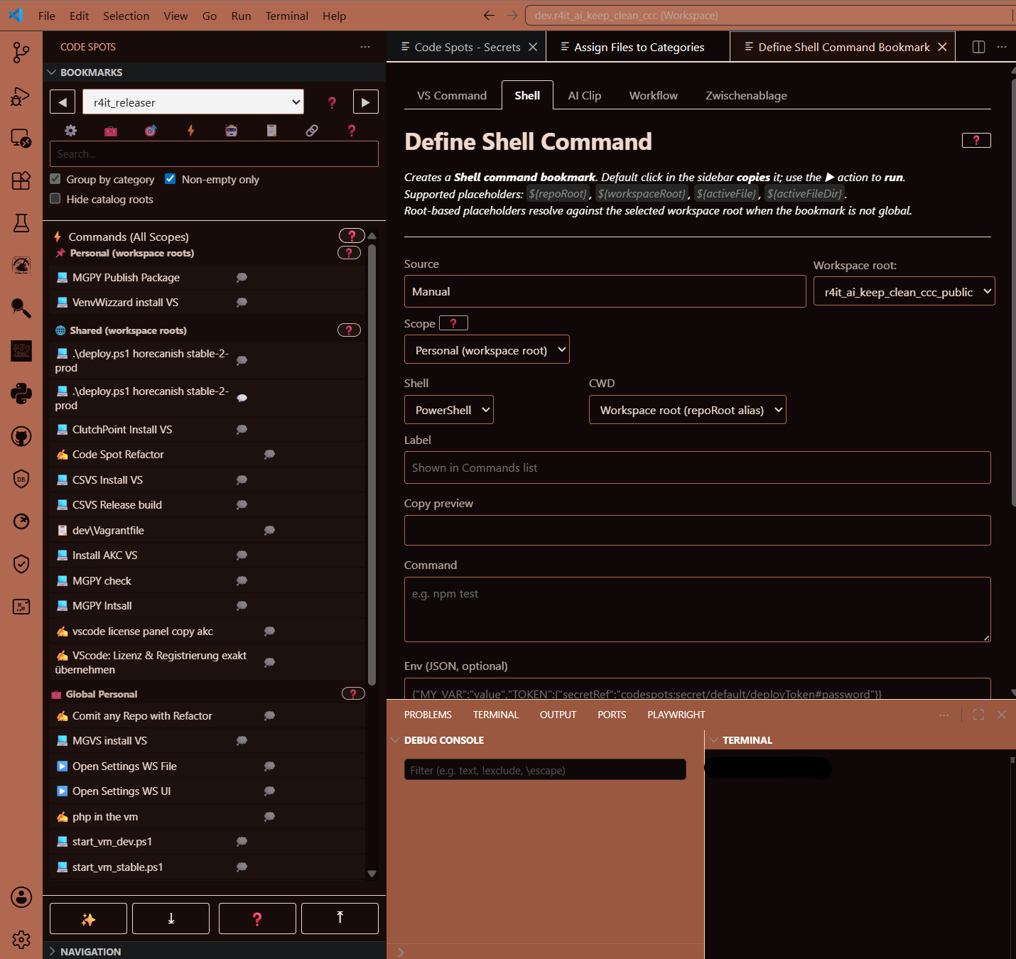 Code Spots screenshot