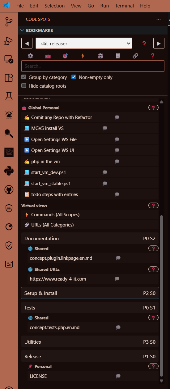 Code Spots screenshot