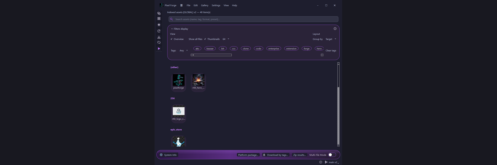 Pixel Forge screenshot